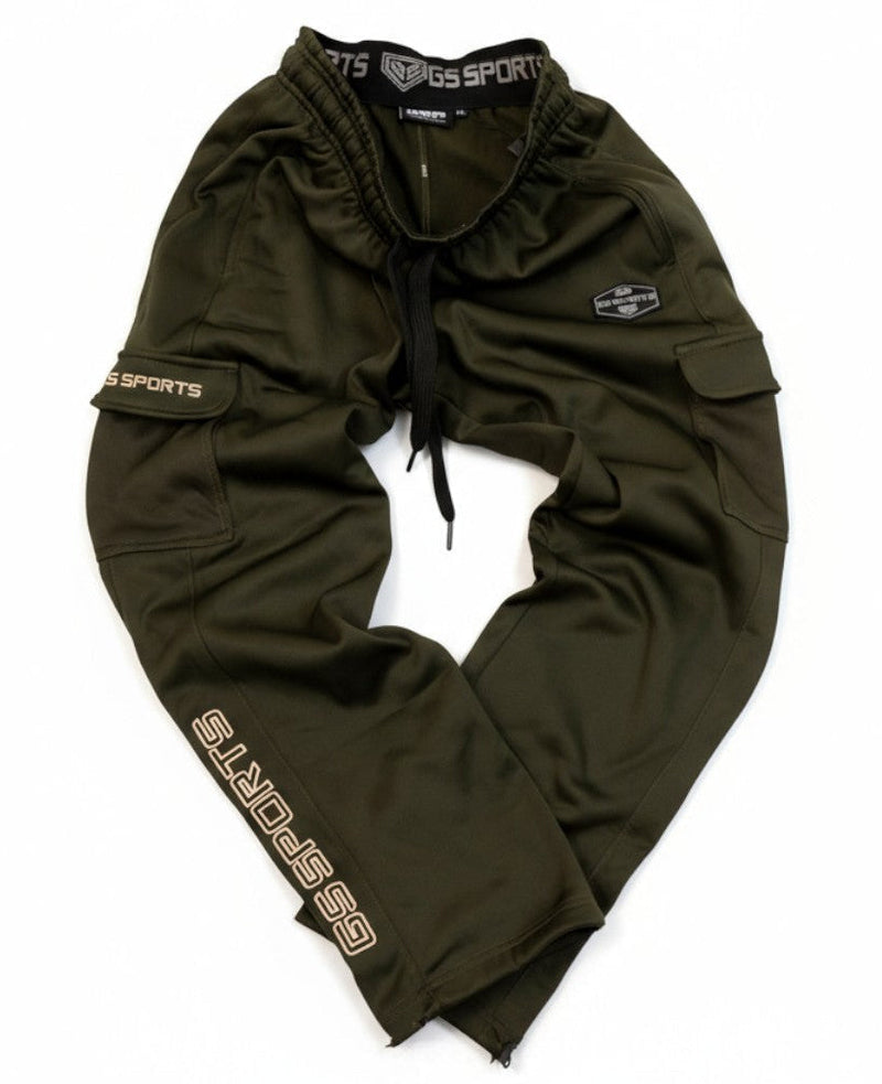 GS Sports Fleece Cargo Pants V7 - Army