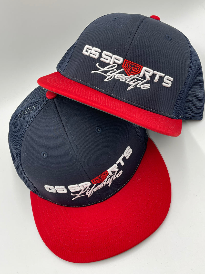 GS Sports Lifestyle Wordmark PTS20 Hat - Navy / Red