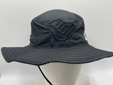 GS Sports Bat Flag Bucket Hats - Black