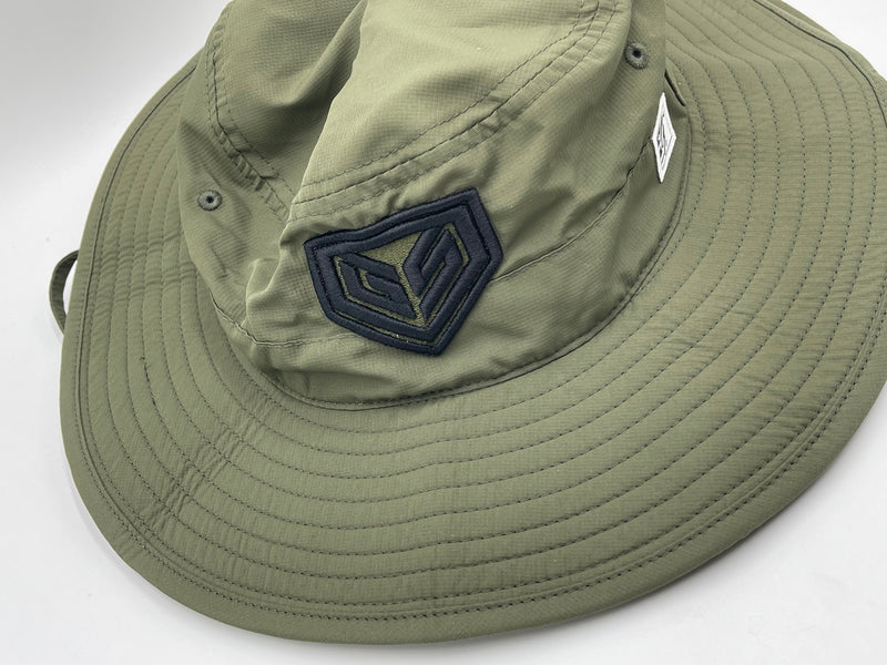 GS Sports Crest Bucket Hats - Drab Green