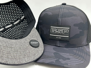 GSP Icon Lifestyle Snapback Hat - Black Camo BOLD GSP