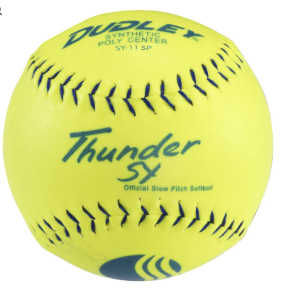 Dudley 11" Thunder SY USSSA Classic W Womens Slowpitch Softball (Dozen) 4U542Y