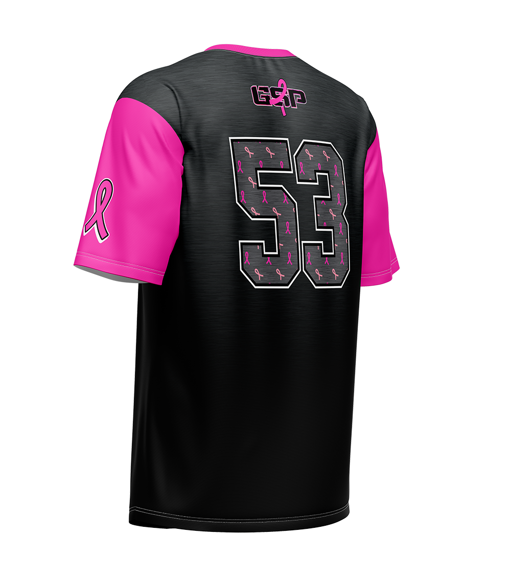 Custom Breast Cancer Awareness Football Jersey / Women's 