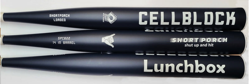 2023 Shortporch Cellblock Lunchbox 14" Endloaded 1PC Senior Softball Bat
