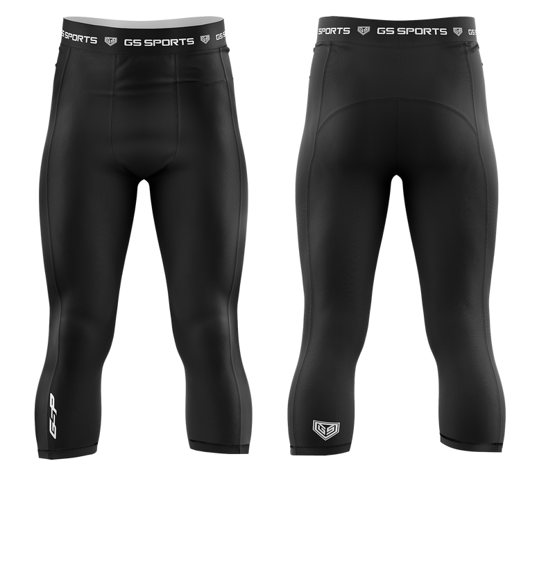 GS Sports Men's 3/4 Compression Tights GS Sports Men's 3/4 Compression Tights