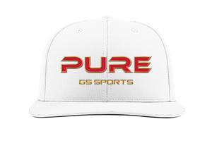 GS Sports Pure RoTK Flatbill Hat - White