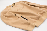 GSP Icon Ultra Fleece Crewneck Sweater - Almond Tan