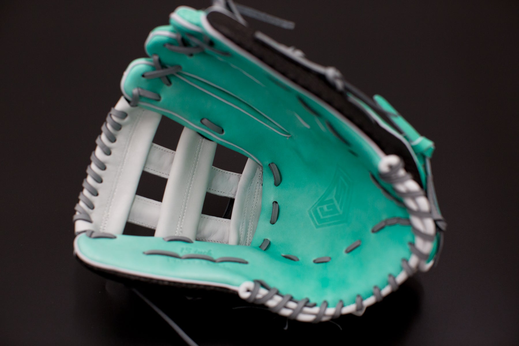 44 Pro Custom Baseball Glove Signature Series Grey Sky Blue