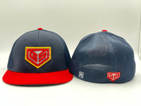 GS Sports America Crest PTS20M Hat - Navy/Red