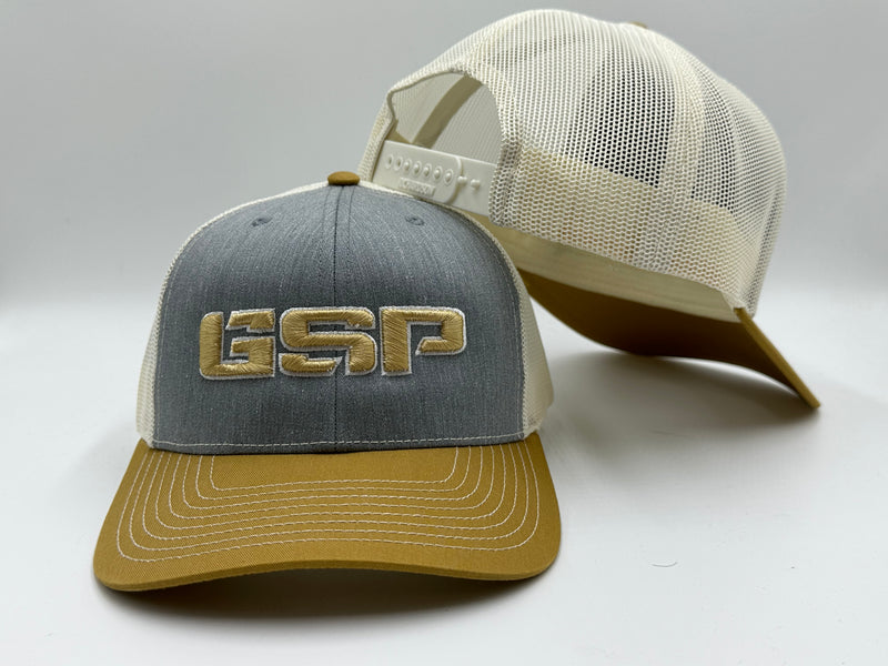 GSP 112 Snapback Hat - Pastel Tan