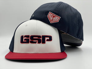 GSP ES474 Hat - Red White Navy
