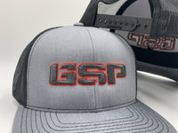 GSP Snapback Hat - Heather / Black with Red