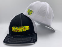GSP Autism 404M Hat - Black/ White with Yellow