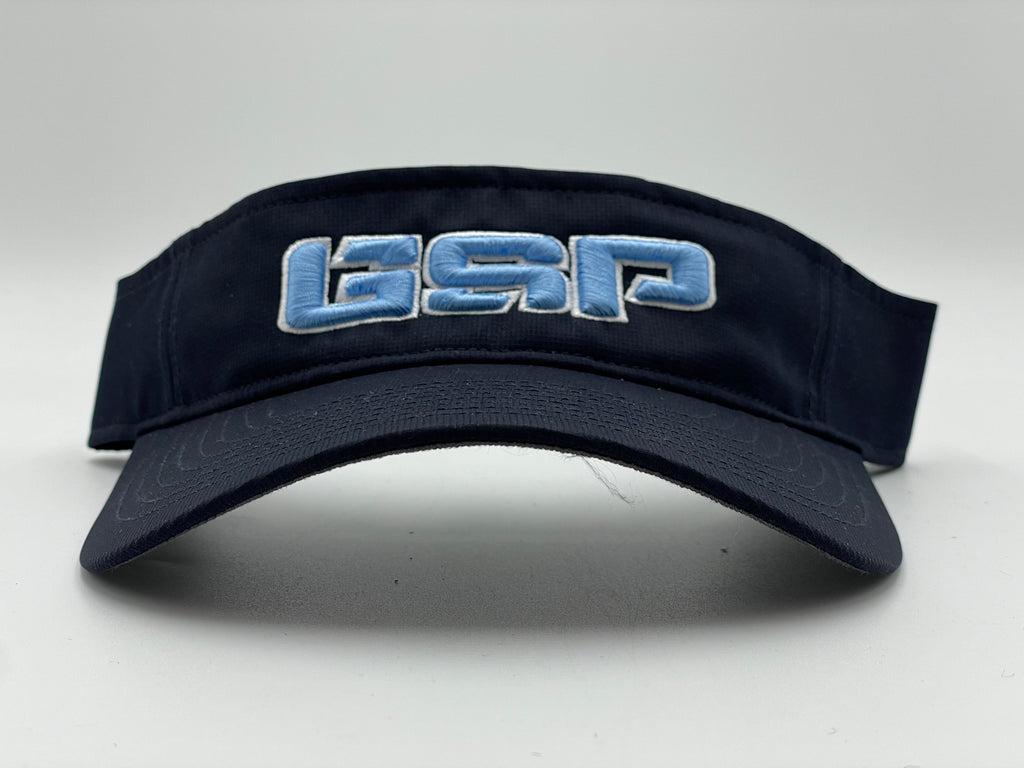 GSP Visor - Charcoal with Neon Pink logo – GS Sports