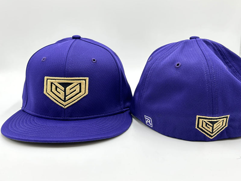 GS Sports Crest PTS50 Hat - Purple with Vegas Gold